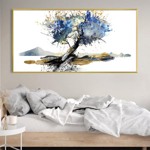 Mystic Branch Canvas Art Clock Canvas
