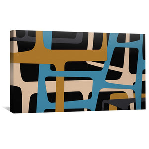 Mystic Embrace Canvas Art Clock Canvas