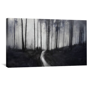 Mystic Path Canvas Art Clock Canvas