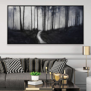 Mystic Path Canvas Art Clock Canvas