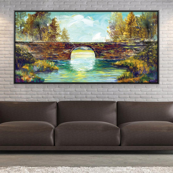 Nature's Archway Canvas Art Clock Canvas