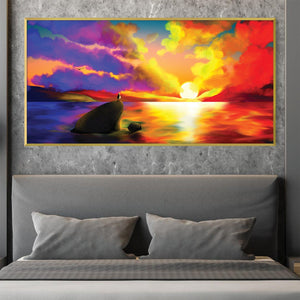 New Beginnings Canvas Art Clock Canvas