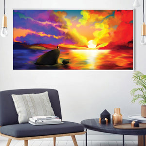 New Beginnings Canvas Art Clock Canvas