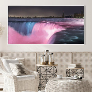 Niagara Falls Canvas - Single Panel Art Clock Canvas