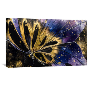 Night Sky Dancer Canvas Art Clock Canvas