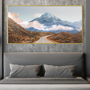 Northbend Trail Canvas Art Clock Canvas