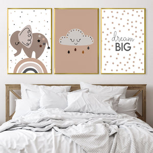 Nursery Dreams Canvas Art Clock Canvas