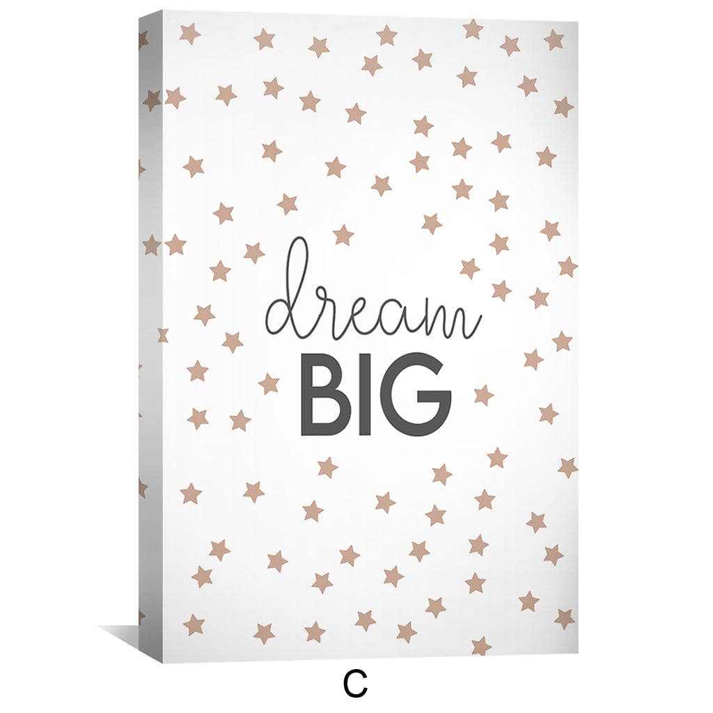 Nursery Dreams Canvas Art Clock Canvas