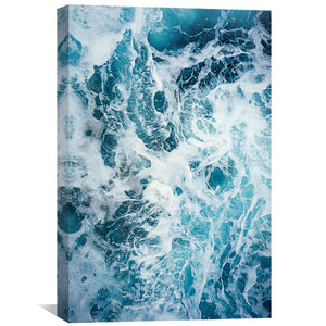 Ocean Mix Canvas Art Clock Canvas