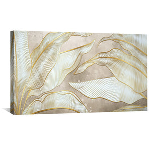 Opulent Nature Canvas Art Clock Canvas