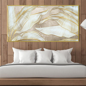 Opulent Nature Canvas Art Clock Canvas