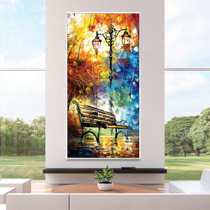 Palette of Twilight Canvas Art Clock Canvas