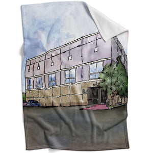 Pam's Office Blanket Blanket Clock Canvas