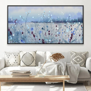 Pastel Quietude Canvas Art 20 x 10in / Canvas Clock Canvas