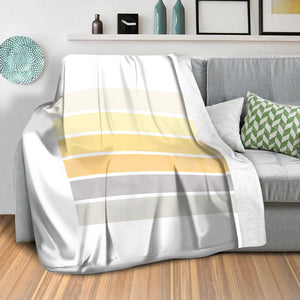 Pastel Tones B Blanket Blanket Clock Canvas