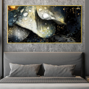 Petal Drops Canvas Art Clock Canvas