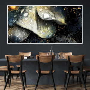 Petal Drops Canvas Art Clock Canvas