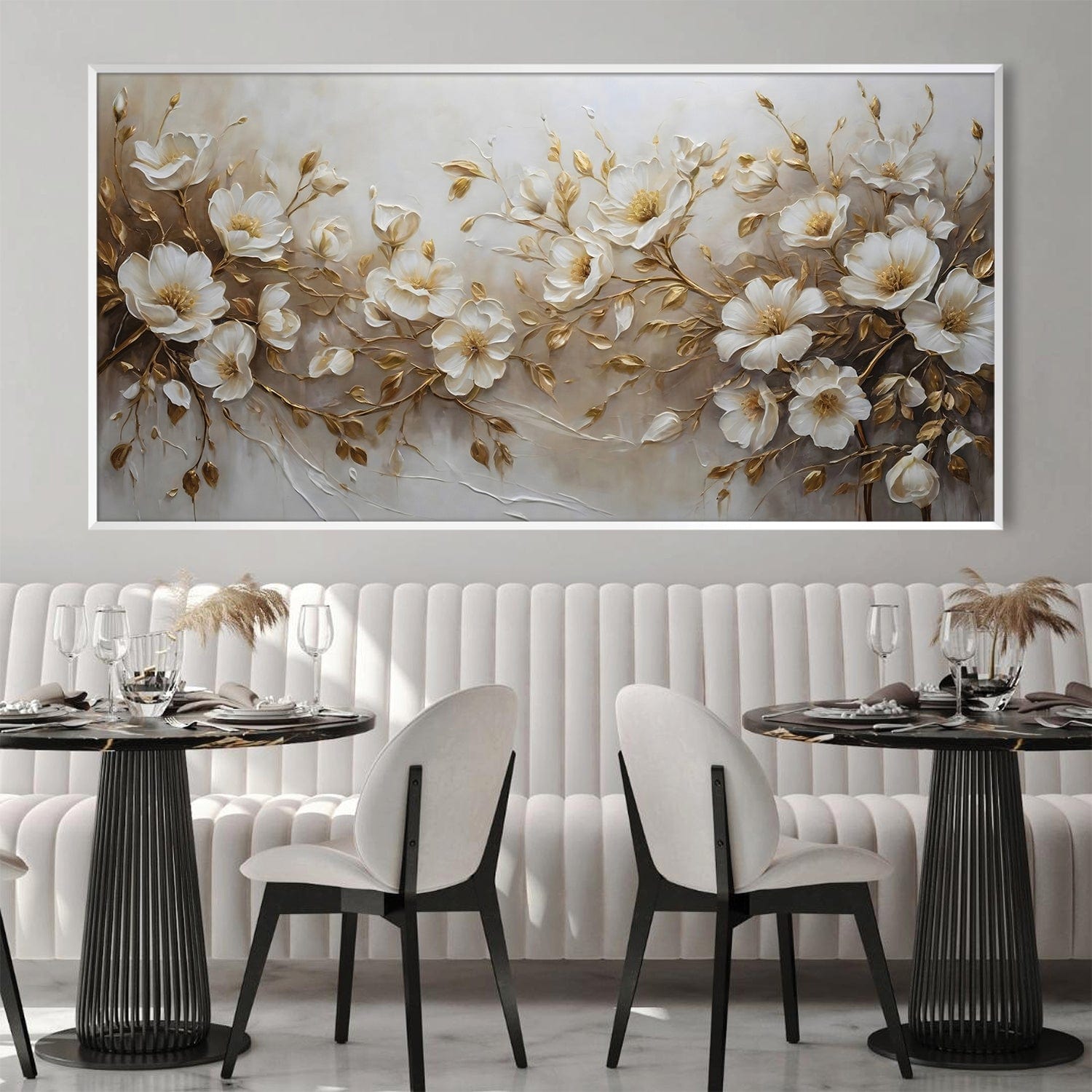 Petals of Divinity Canvas Art Clock Canvas