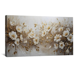 Petals of Divinity Canvas Art Clock Canvas