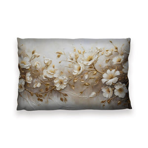 Petals of Divinity Cushion Cushion 13 x 19in Clock Canvas