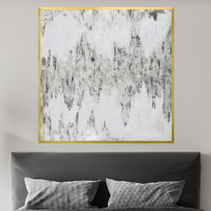 Platinum Dreamscape Canvas Art Clock Canvas