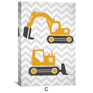 Play Build Canvas Art Clock Canvas