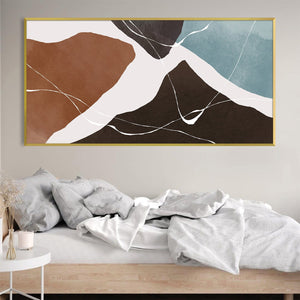 Point of Return Canvas Art Clock Canvas