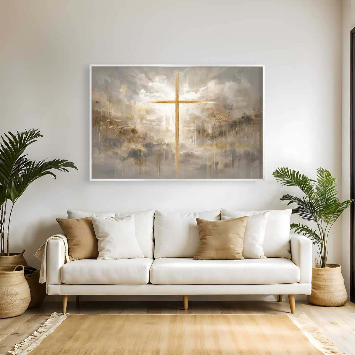 Radiance of Redemption Canvas Art 18 x 12in / Canvas Clock Canvas