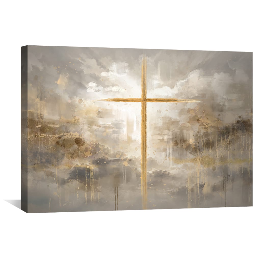 Radiance of Redemption Canvas Art Clock Canvas