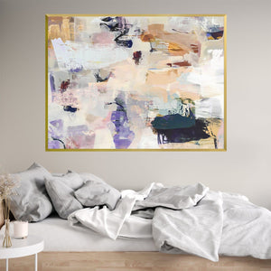 Radiant Rhythms Canvas Art Clock Canvas