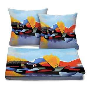 Reflection Dream Home Bundle Bundle 2 Cushions & 1 Blanket Clock Canvas