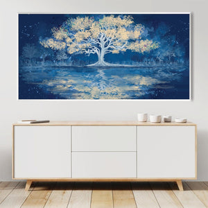 Rooted in Stars Canvas Art Clock Canvas