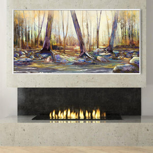 Roots of Radiance Canvas Art Clock Canvas