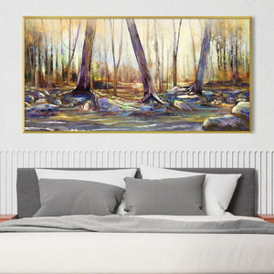 Roots of Radiance Canvas Art Clock Canvas