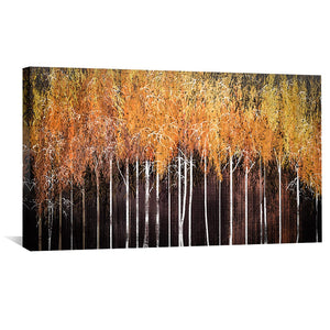 Rustling Woodlands Canvas Art Clock Canvas