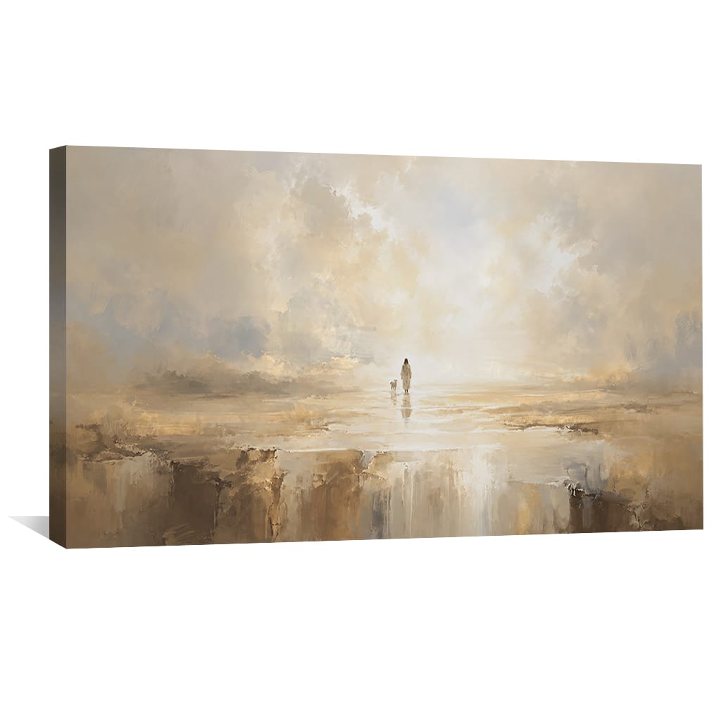 Safe Beside Him Canvas Art Clock Canvas