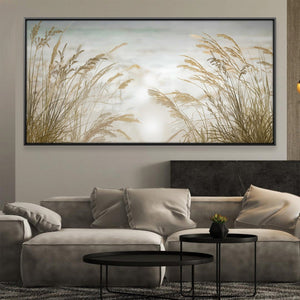 Seagrass Dreams Canvas Art 20 x 10in / Canvas Clock Canvas