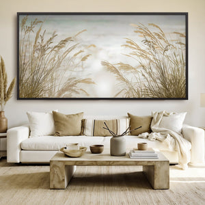 Seagrass Dreams Canvas Art 20 x 10in / Canvas Clock Canvas
