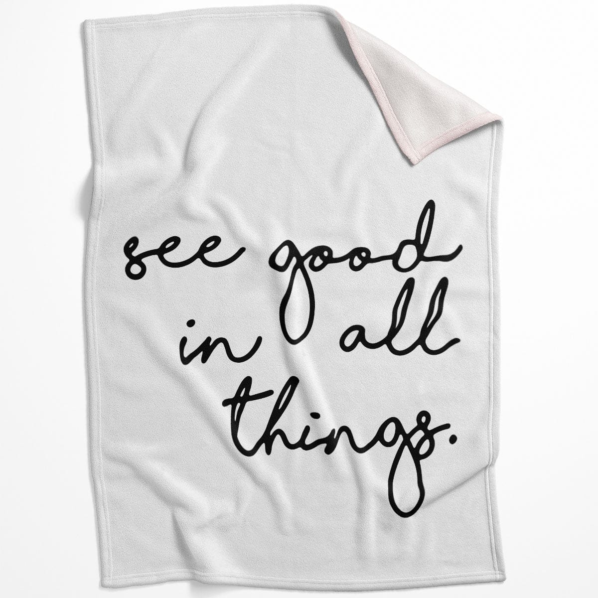 See Good B Blanket Blanket 75 x 100cm Clock Canvas