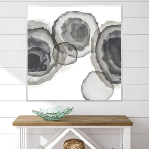 Serene Oscillations Canvas Art Clock Canvas