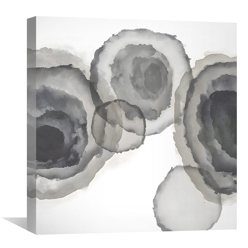 Serene Oscillations Canvas Art Clock Canvas