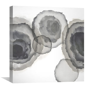 Serene Oscillations Canvas Art Clock Canvas