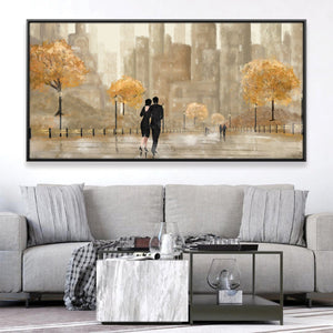 Shaded Strolls Canvas Art 50 x 25cm / Framed Prints Clock Canvas