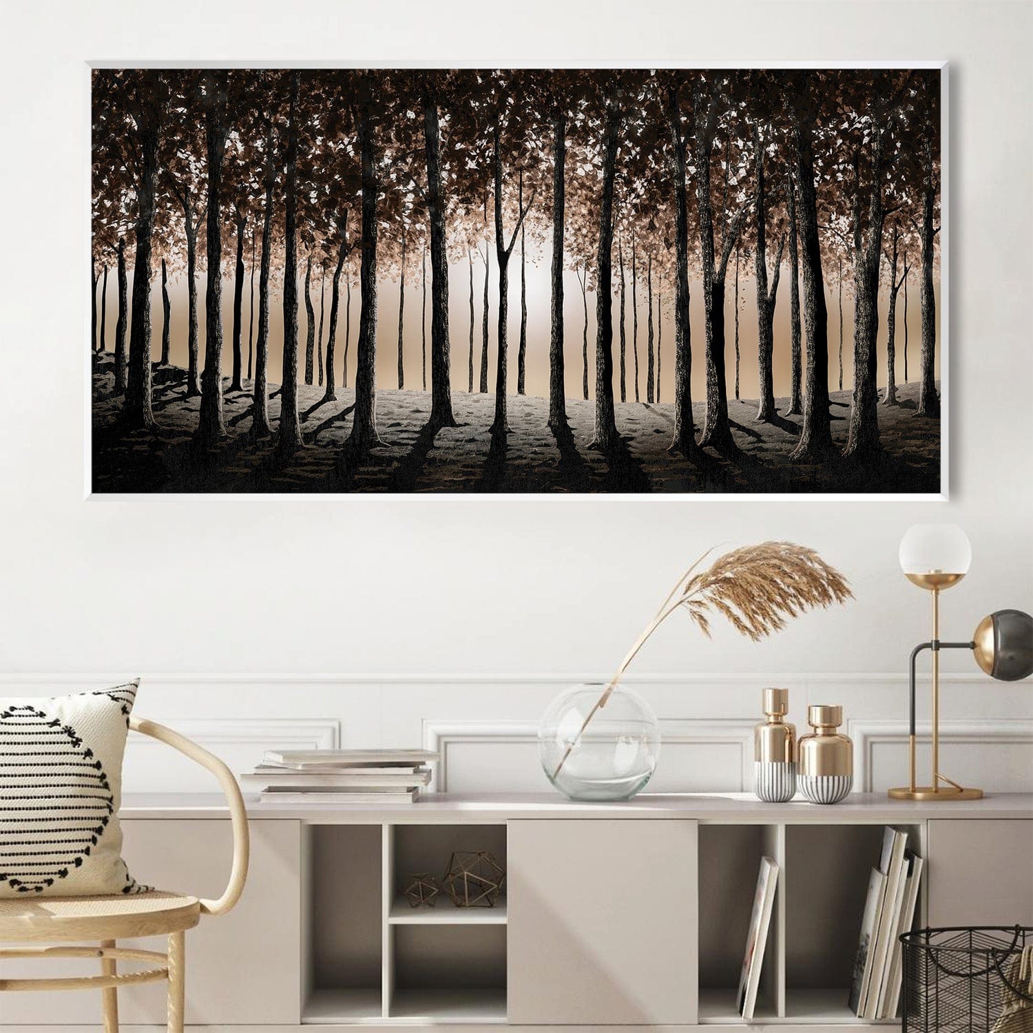 Shadowrise Canvas Art Clock Canvas