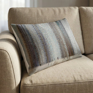 Shadows of the Rain Pillow Cushion 13 x 19in Clock Canvas