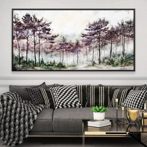 Shrouded Serenity Canvas Art 20 x 10in / Canvas Clock Canvas