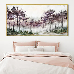Shrouded Serenity Canvas Art Clock Canvas