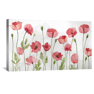 Simple Garden Canvas Art Clock Canvas