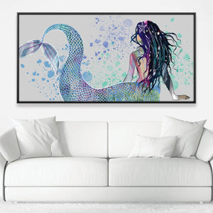 Siren's Soliloquy Canvas Art Clock Canvas