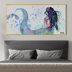 Siren's Soliloquy Canvas Art Clock Canvas